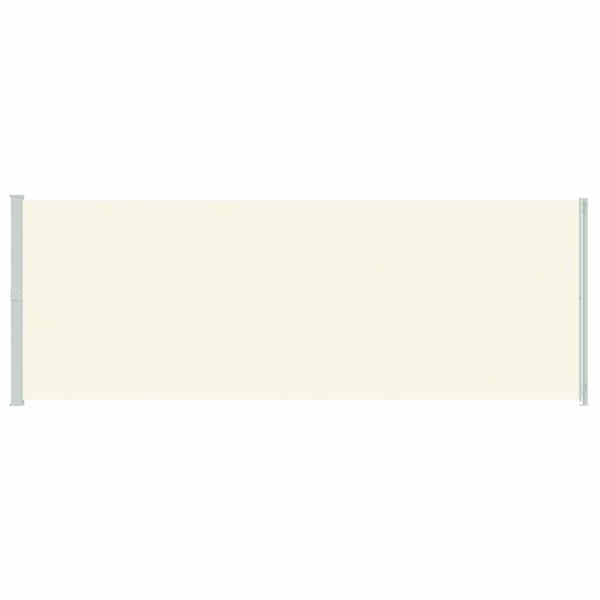 vidaXL Uvlačiva bočna tenda za terasu 220 x 600 cm krem
