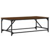 vidaXL Stolić za kavu smeđa boja hrasta 100x50x35 cm konstruirano drvo