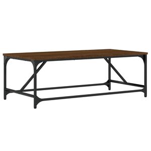 vidaXL Stolić za kavu smeđa boja hrasta 100x50x35 cm konstruirano drvo