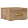 vidaXL Noćni ormar 35 x 35 x 20 cm Konstruirano drvo Umjetnički hrast