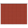 vidaXL Vanjska roleta 90% blokada UV zraka Terrakota 140 x 230 cm HDPE