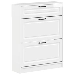 vidaXL Ormar za cipele UTRECHT 78 x 24 x 100 cm Konstruirano drvo