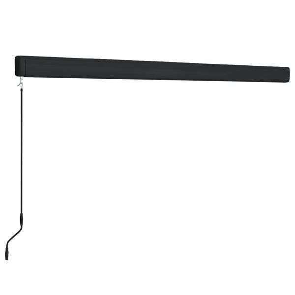 vidaXL Kazetna tenda na ručno uvlačenje 350 x 250 cm antracit