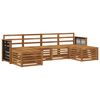 vidaXL Set vanjskih sofa 5 kom.