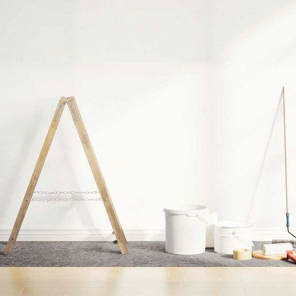 vidaXL Neklizajući slikarski flis 10 m 180 g/m&sup2; sivi