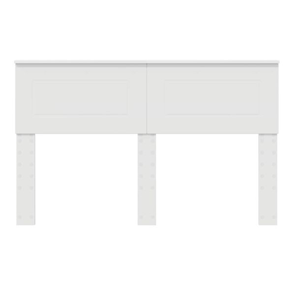 vidaXL Uzglavlje Bijelo 160 cm Konstruirano drvo