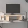 vidaXL Stalak za monitor 50 x 27 x 15 cm od masivne borovine