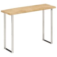 vidaXL Konzolni stol sa živim rubom 105x33x76 cm masivno drvo manga