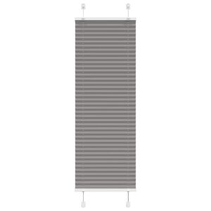 vidaXL Plisirana roleta antracit 40x100 cm &scaron;irina tkanine 39,4 cm