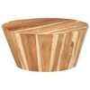 vidaXL Stolić za kavu &Oslash; 65 x 31 cm od masivnog bagremovog drva