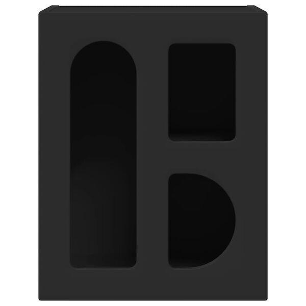 vidaXL Noćni ormarić Crna 40 x 35 x 50 cm Konstruirano drvo