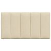 vidaXL Jastuk za uzglavlje Hanko krem 80 cm od tkanine