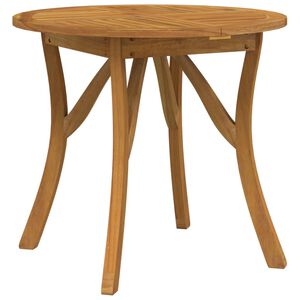 vidaXL Vrtni stol &Oslash; 85 cm od masivnog bagremovog drva
