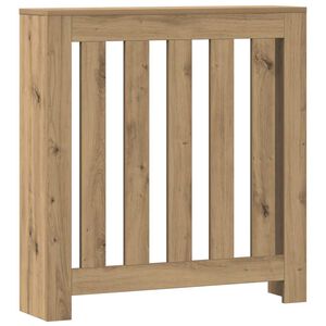 vidaXL Pokrov za radijator boja artisian hrast 78x20x82 cm drveni