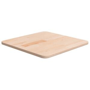 vidaXL Četvrtasta stolna ploča 40x40x1,5 cm netretirana hrastovina