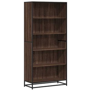 vidaXL Polica za knjige smeđi hrast 80,5x35x170,5 cm izrađeno drvo