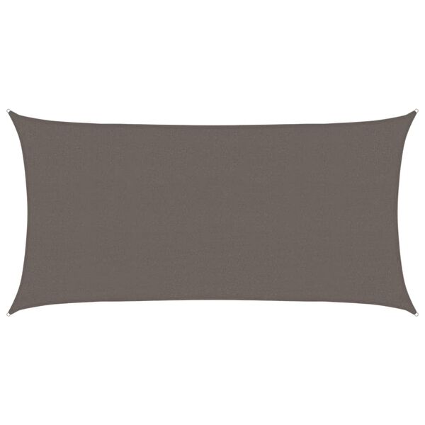 vidaXL Jedro za za&scaron;titu od sunca HDPE 2 x 3,5 m antracit