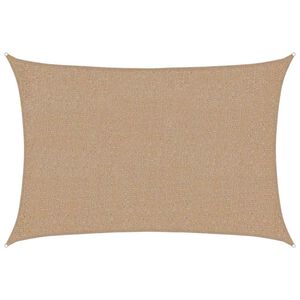 vidaXL Jedro za za&scaron;titu od sunca 160 g/m&sup2; smeđe-sivo 2 x 2,5 m HDPE