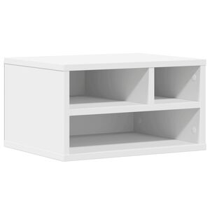 vidaXL Stalak za pisač bijeli 40x32x22,5 cm od konstruiranog drva