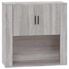 vidaXL Zidni ormarić hrast sonome 80x33x80 cm konstruirano drvo