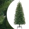 vidaXL Umjetno božićno drvce 150 cm PVC, PE i čelik Zelena