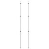 vidaXL Teleskopske &scaron;ipke za ceradu duljine 102 &ndash; 260 cm 2 kom aluminij