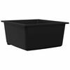 vidaXL Kuhinjski umivaonik Crna 38 x 44 x 20 cm Granit