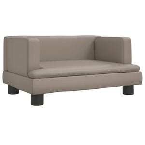 vidaXL Krevet za pse boja cappuccina 60 x 40 x 30 cm od umjetne kože