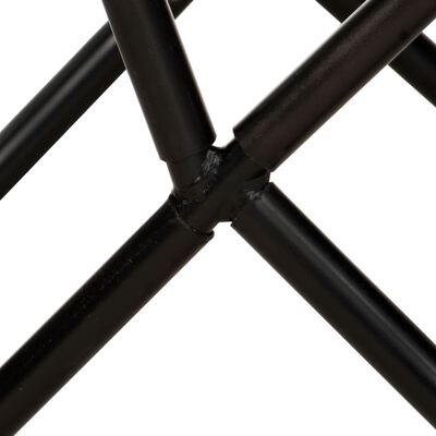 vidaXL Leptir-stolica od platna s uzorkom