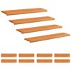 vidaXL Step treads 12 kom. 110 x 25 x 2 cm Svijetlosmeđa