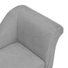 vidaXL Sofa za pse s jastukom siva 83 x 44 x 44 cm pli&scaron;ana