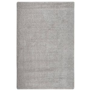 vidaXL Čupavi tepih svjetlosivi 200 x 290 cm protuklizni