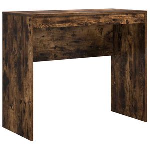 vidaXL Stol Dimljeni hrast 90 x 40 x 76 cm