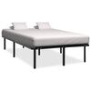 vidaXL Okvir za krevet crni metalni 160 x 200 cm