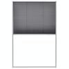 vidaXL Plisirani Zaslon Protiv Insekata za Prozore Aluminijski 80x120 cm