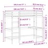vidaXL Krevet na kat s radnim stolom 75x190 cm od masivne borovine