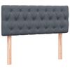 vidaXL Box Spring krevet s madracem tamno sivi 120x220 cm bar&scaron;un