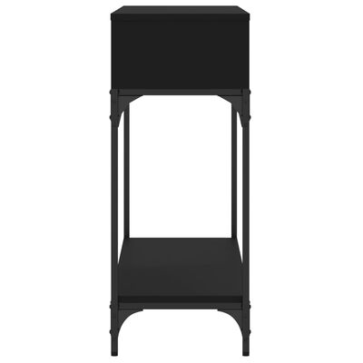 vidaXL Konzolni stol crni 100 x 30,5 x 75 cm od konstruiranog drva