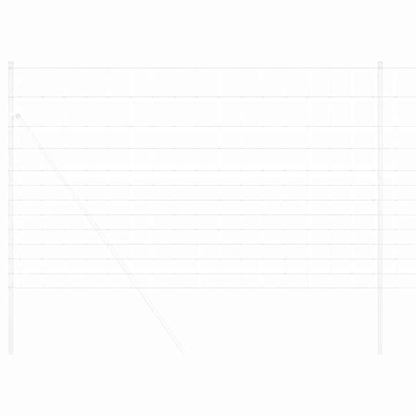 vidaXL Divlja ograda Vruće pocinčano 1000 x 150 x 0,18 cm Željezo