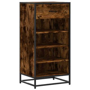 vidaXL Stalak za cipele boja hrasta 48x38x97,5 cm konstruirano drvo