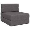 vidaXL Sofa na razvlačenje Svjetlosiva 70 x 80 x 60 cm Tkanina