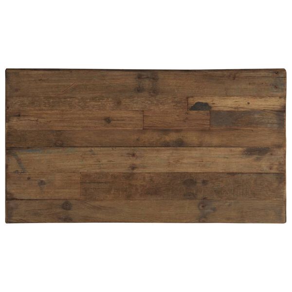 VidaXL Stolić za kavu Opium od obnovljenog drva i čelika 110x60x35 cm