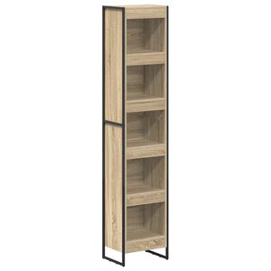 vidaXL Ormarić za knjige 40 x 30 x 189,5 cm Konstruirano drvo Sonoma