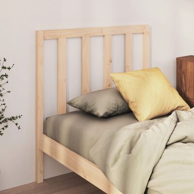 vidaXL Uzglavlje za krevet 96 x 4 x 100 cm od masivne borovine