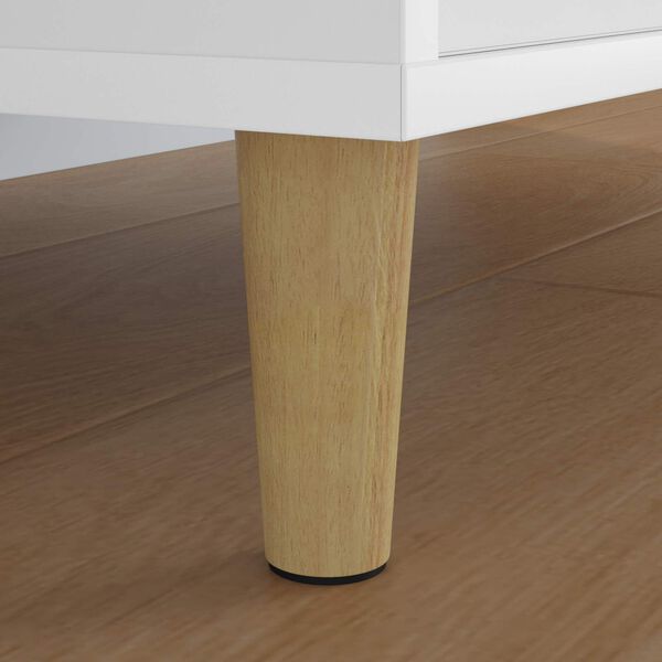 vidaXL Noge namje&scaron;taja 2 pcs Smeđa &Oslash; 44 x 100 mm