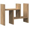 vidaXL Organizator stola Umjetnički hrast 50 x 15,5 x 35,5 cm