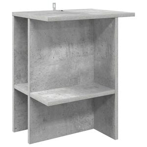 vidaXL Kava Stol Betonska siva 40 x 30 x 49 cm Konstruirano drvo
