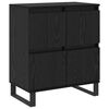 vidaXL Kreveta Crni hrast 60 x 35 x 70 cm