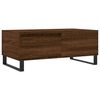 vidaXL Stolić za kavu smeđa boja hrasta 90x50x36,5cm konstruirano drvo