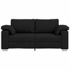 vidaXL Sofa Crna 180 x 77 x 82 cm tkanina
